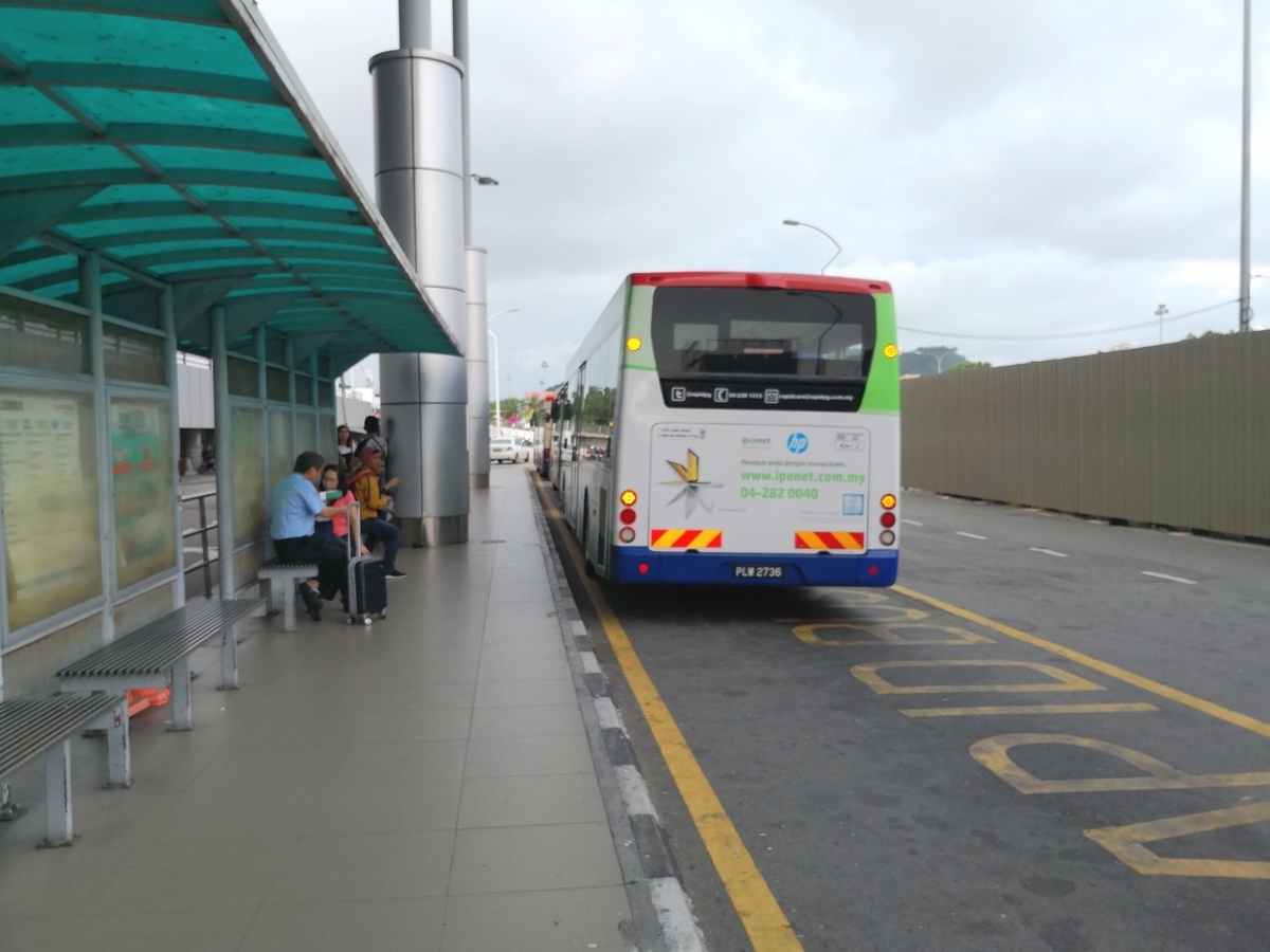 ペナン国際空港　市営バス